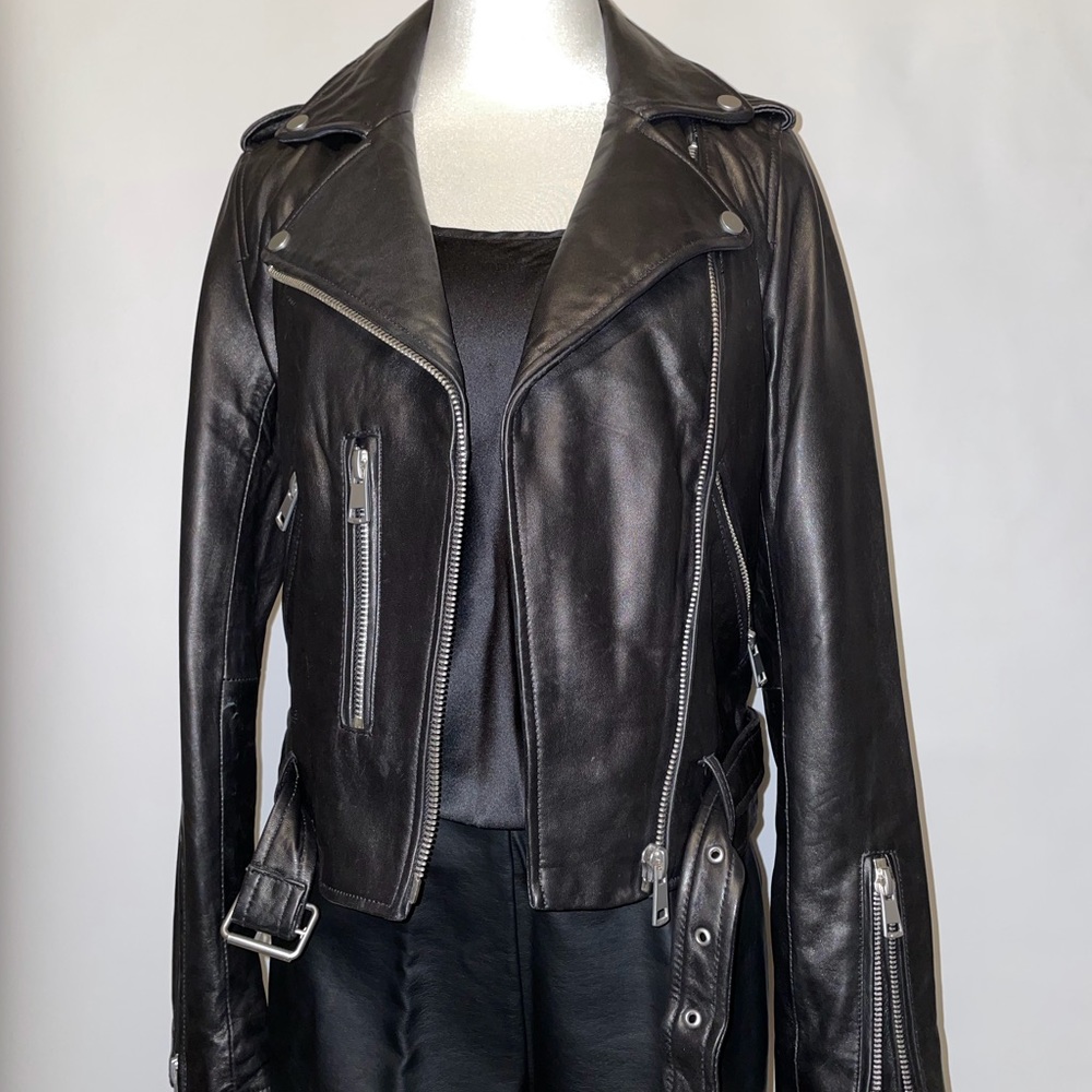 Leather Biker Jacket